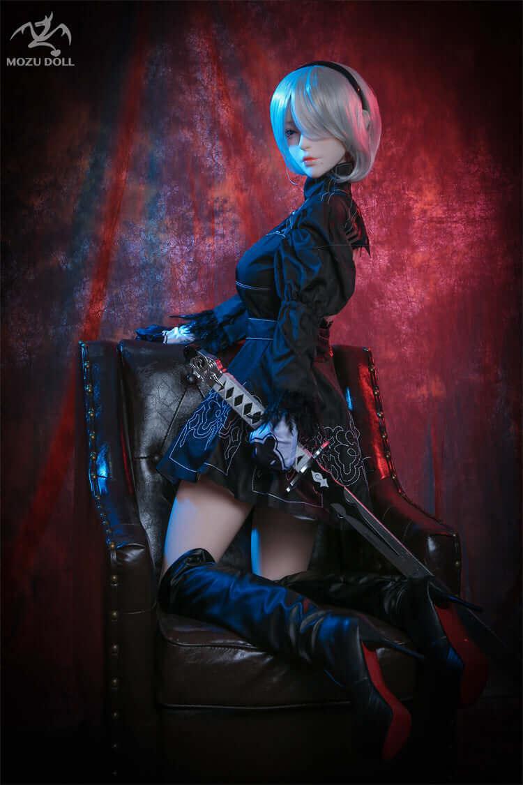 145cm 2Baby 1:1 Scale Silicone/TPE Medium Breast Sex Doll