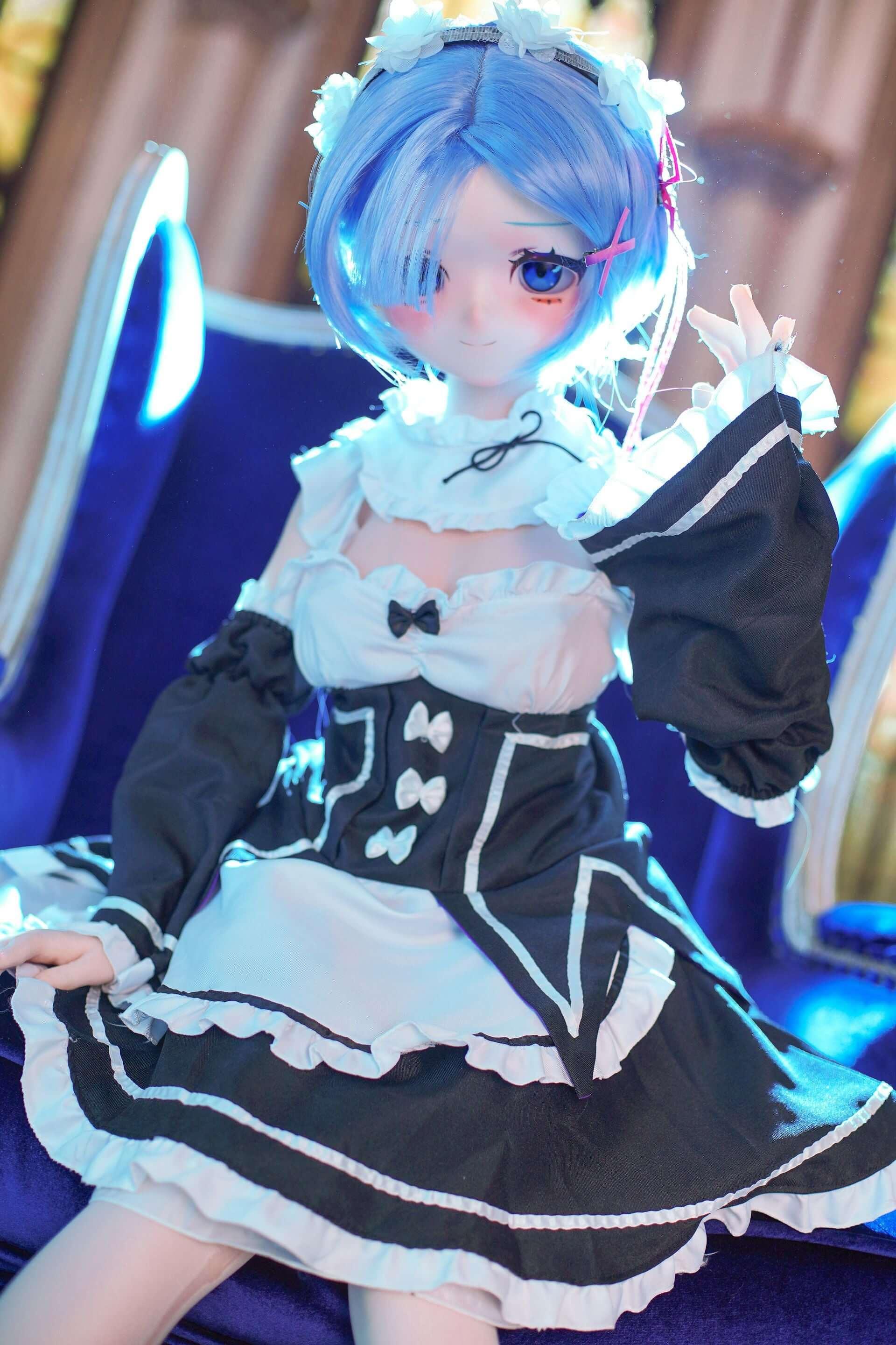 123cm Rem 1:2 Scale Re:Zero Anime Series Action Figure Sex Doll