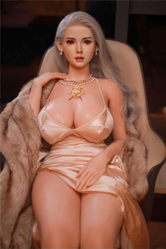 162cm Nancy 1:1 Scale Silicone/TPE Large Breast Sex Doll