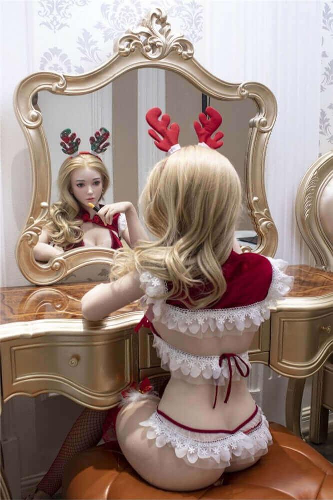 163cm Nataly 1:1 Scale Silicone/TPE Large Breast Sex Doll