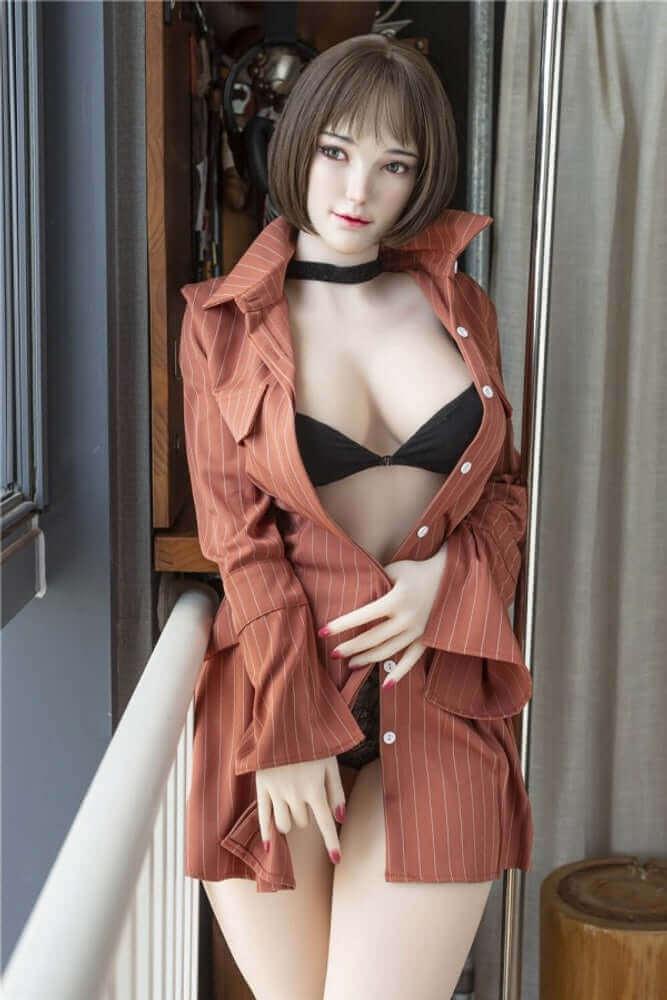 163cm Ava 1:1 Scale Silicone/TPE Large Breast Sex Doll