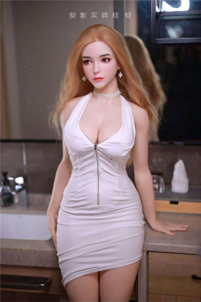 163cm Nathalie 1:1 Scale Silicone/TPE Large Breast Sex Doll