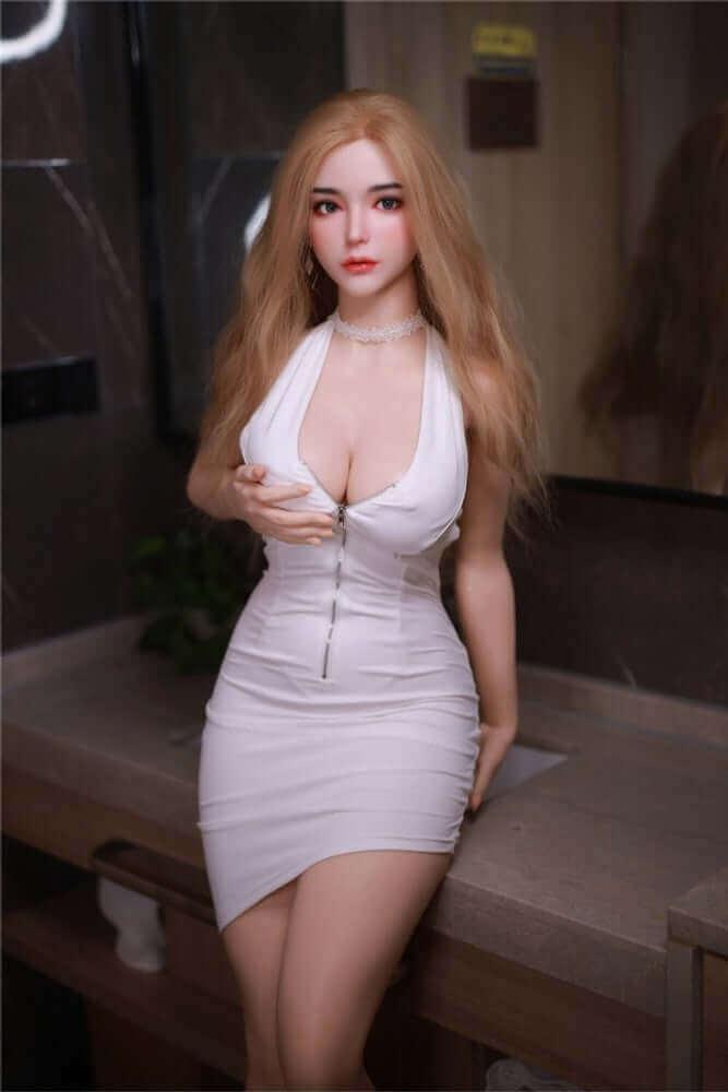 163cm Nathalie 1:1 Scale Silicone/TPE Large Breast Sex Doll