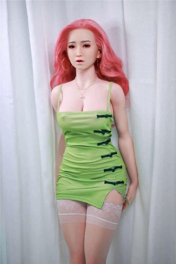 163cm XiaoE 1:1 Scale Silicone/TPE Large Breast Sex Doll