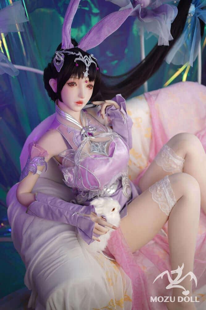 163cm Rabbit 1:1 Scale Silicone/TPE Large Breast Sex Doll