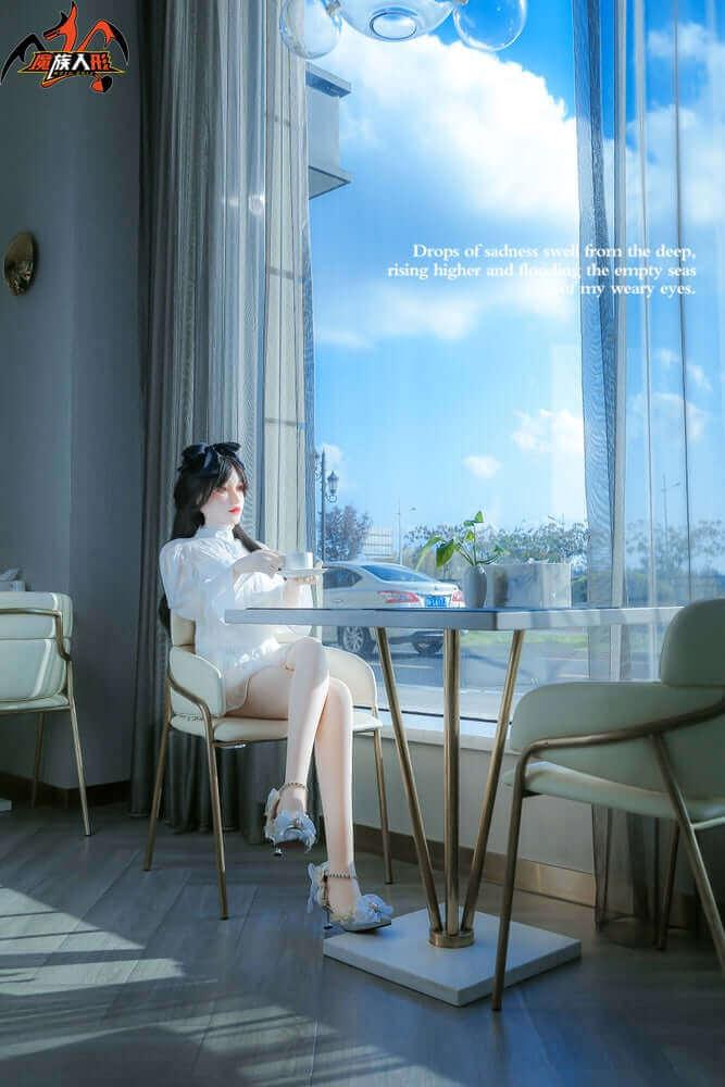 163cm Ailey 1:1 Scale Silicone/TPE Large Breast Sex Doll