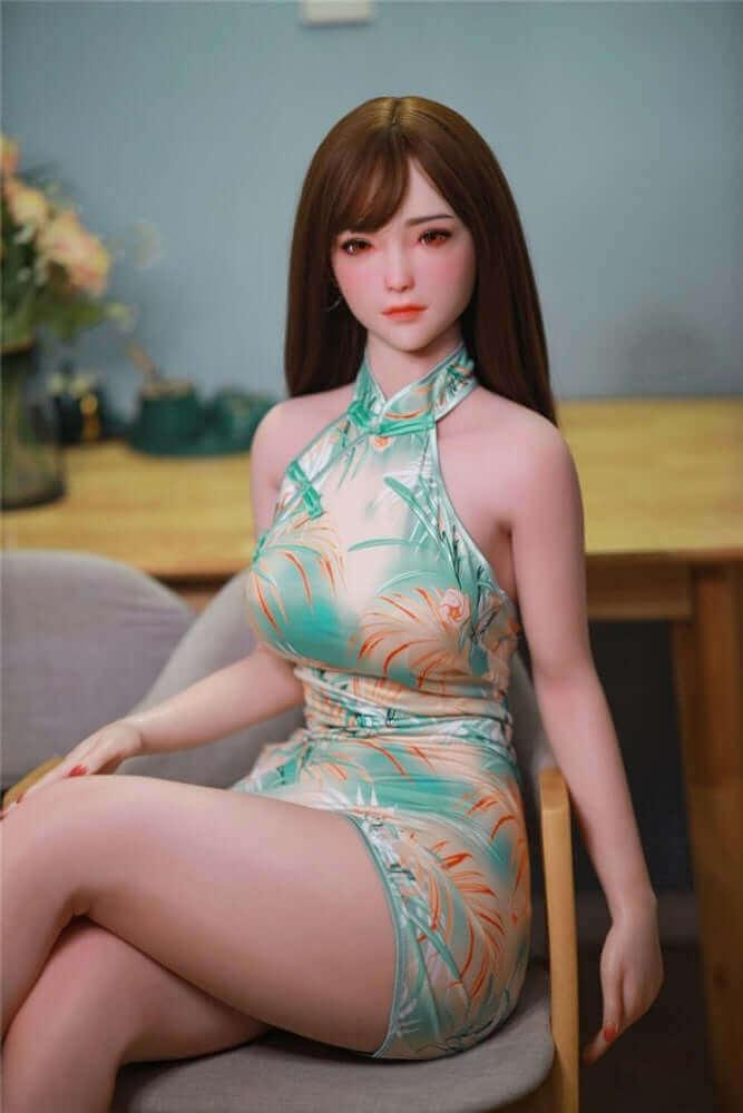 168cm Peaches 1:1 Scale Silicone/TPE Large Breast Sex Doll