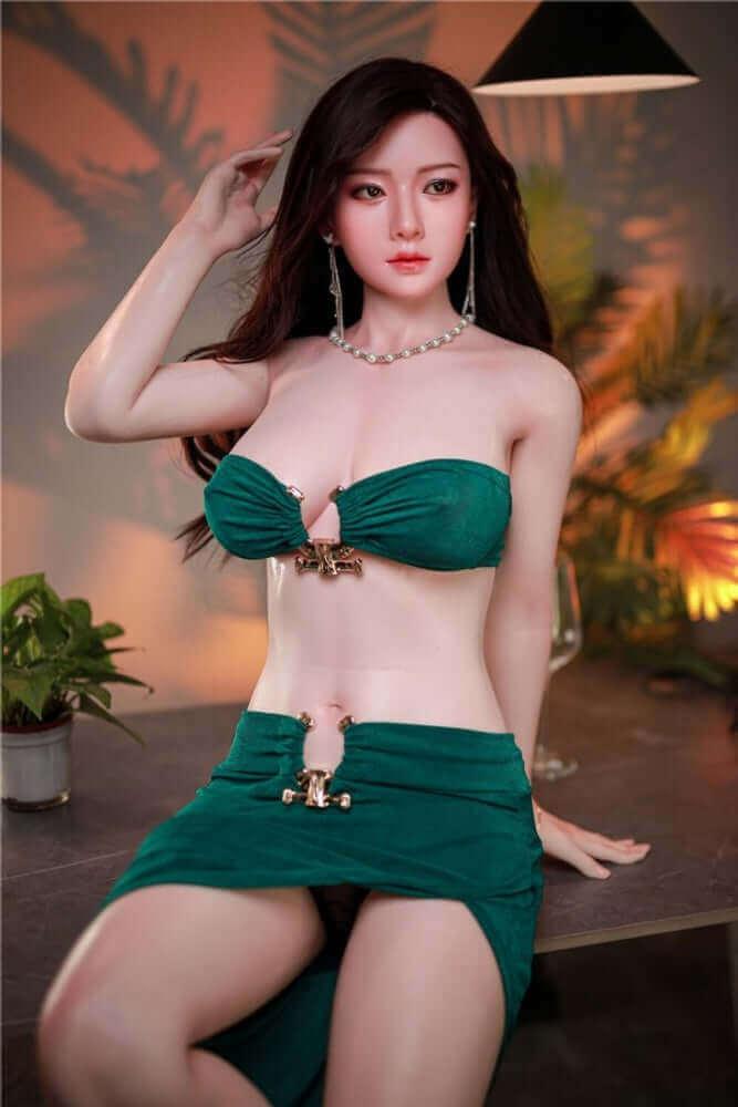 170cm Jie 1:1 Scale Silicone/TPE Large Breast Sex Doll