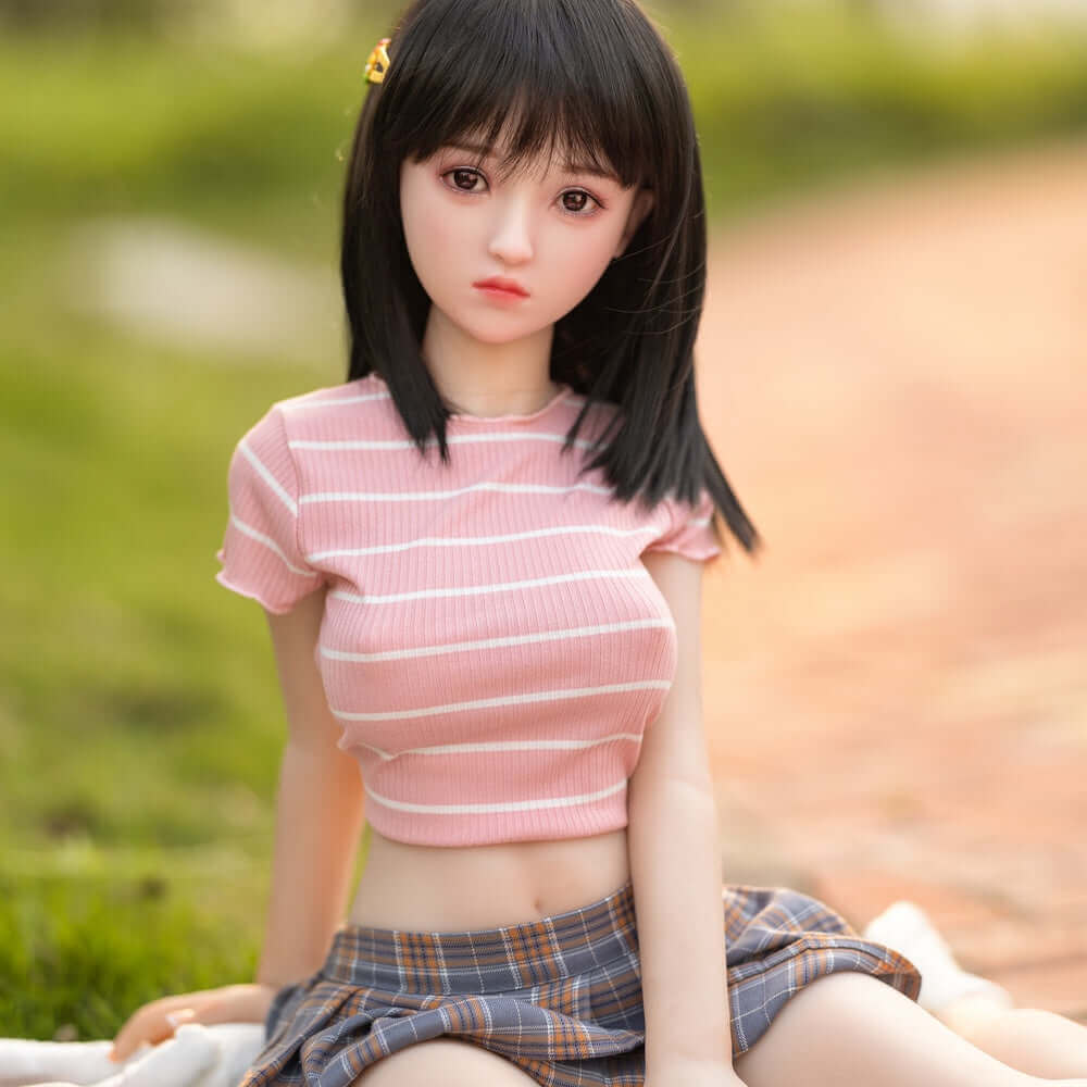 123cm Lian 1:1 Scale Silicone/TPE Large Breast Action Figure Doll