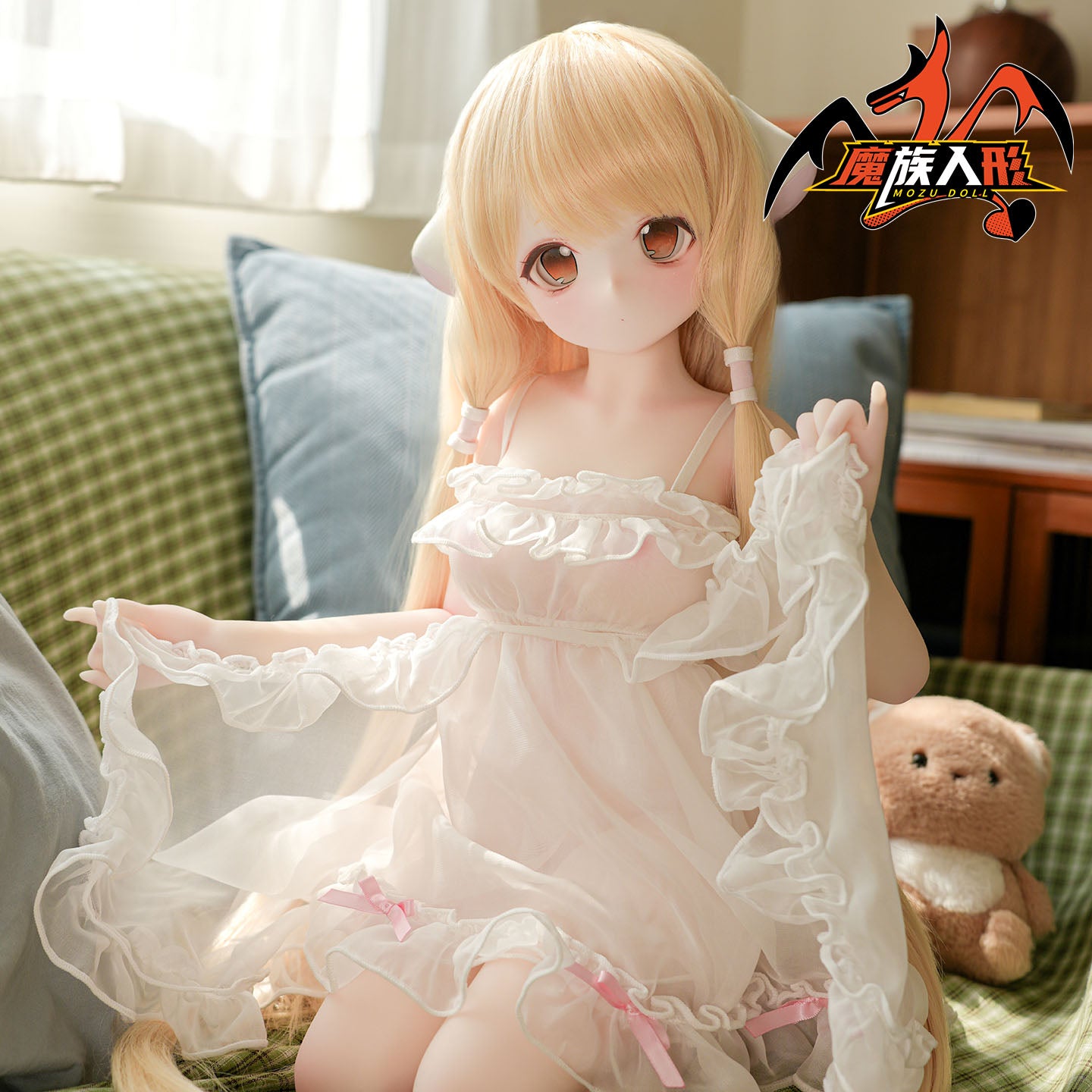 85cm Mozu Chobits Action Figures Doll Cosplay Edition (Wig)