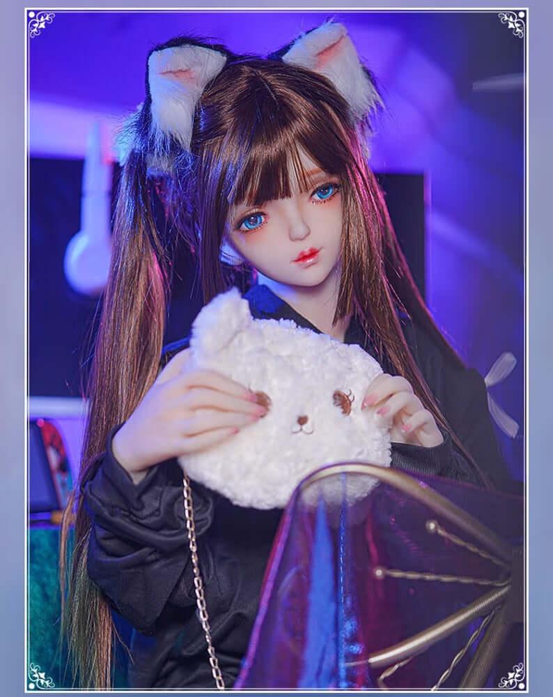 145cm Black Cat 2.0 1:1 Scale Silicone/TPE Small Breast Sex Doll