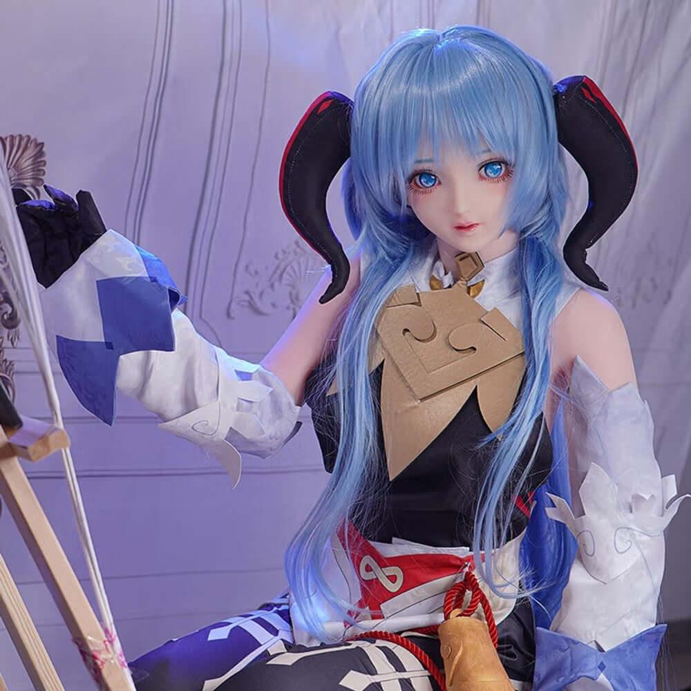 145cm Mumu 1:1 Scale Silicone/TPE Small Breast Sex Doll