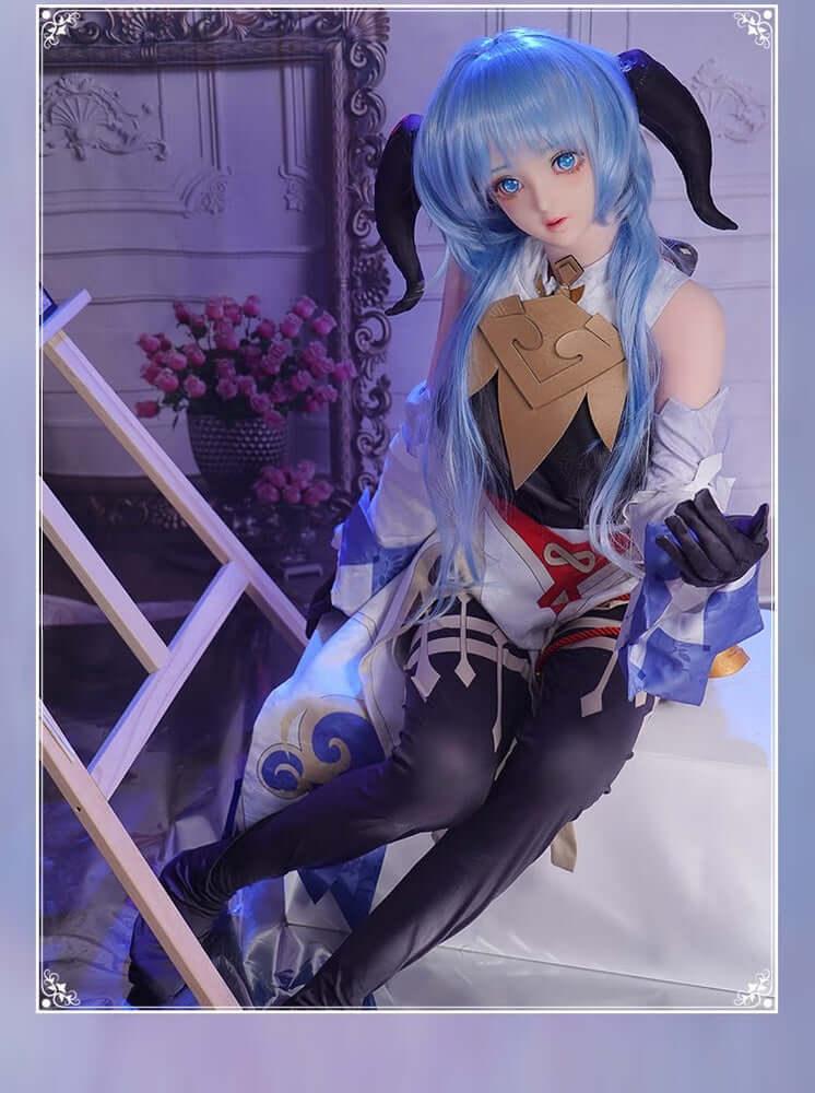 145cm Mumu 1:1 Scale Silicone/TPE Small Breast Sex Doll