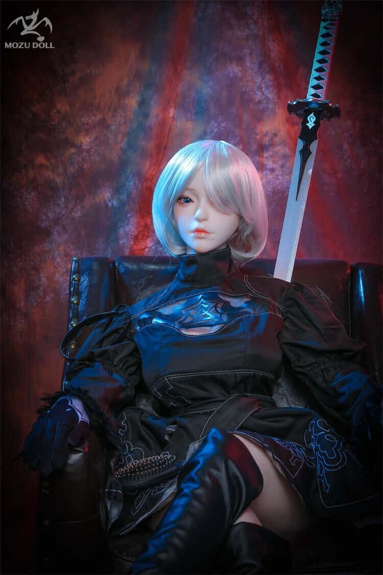 145cm 2Baby 1:1 Scale Silicone/TPE Medium Breast Sex Doll