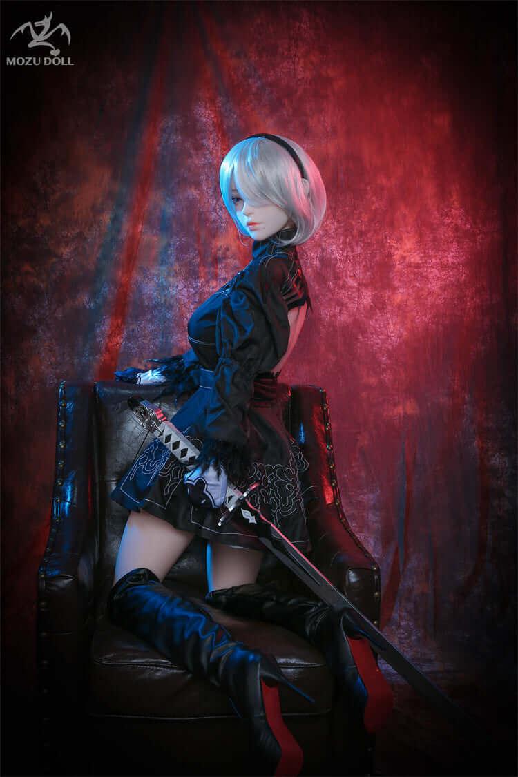 145cm 2Baby 1:1 Scale Silicone/TPE Medium Breast Sex Doll