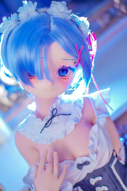 123cm Rem 1:2 Scale Re:Zero Anime Series Action Figure Sex Doll