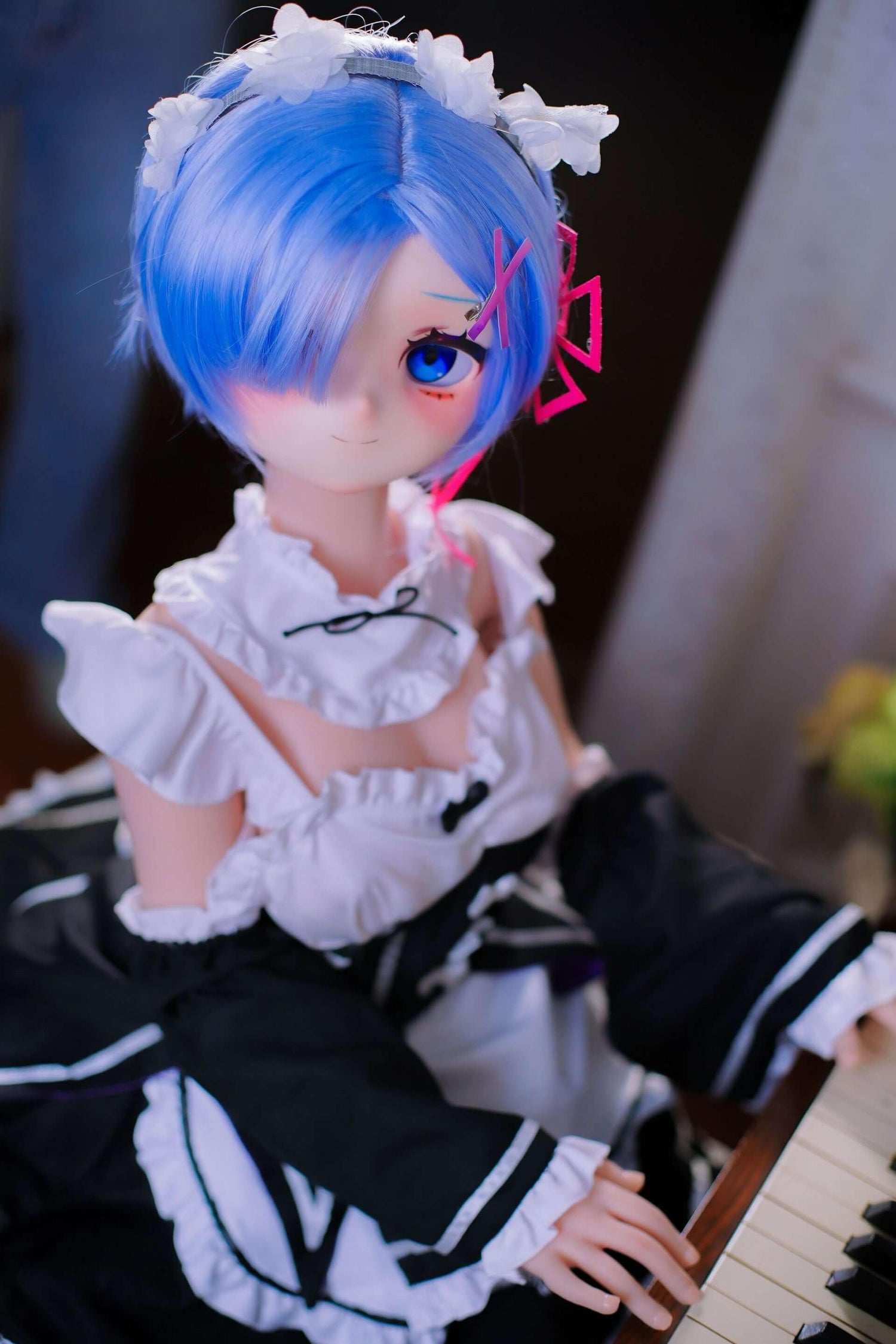 123cm Rem 1:2 Scale Re:Zero Anime Series Action Figure Sex Doll