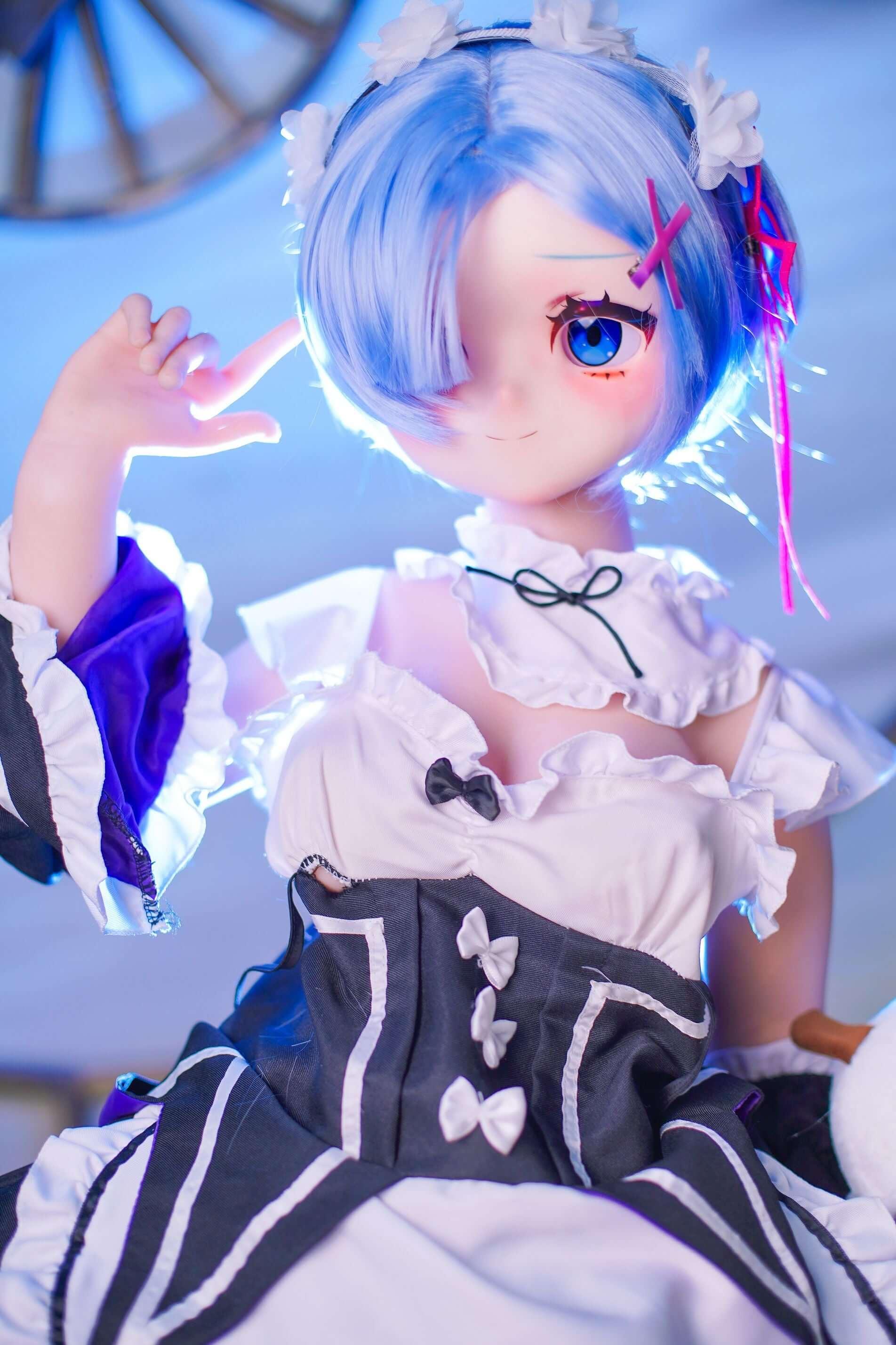 123cm Rem 1:2 Scale Re:Zero Anime Series Action Figure Sex Doll