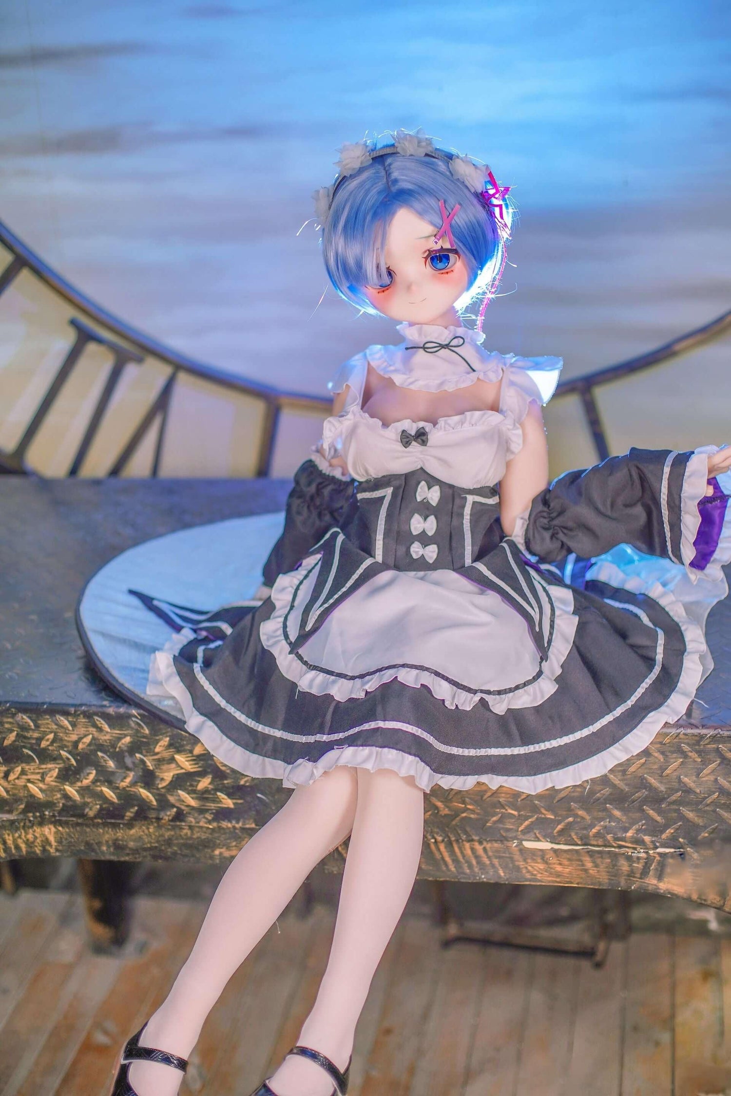 123cm Rem 1:2 Scale Re:Zero Anime Series Action Figure Sex Doll