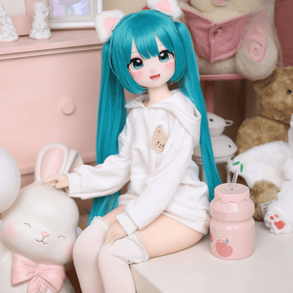 85cm Miku Anime Sex Doll - Mozu | Realistic Silicone Figure