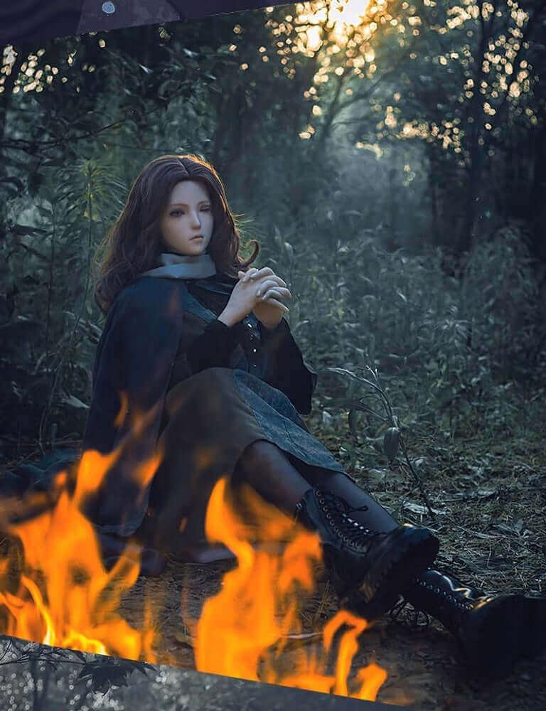 163cm Melinda 1:1 Scale Silicone/TPE Large Breast Sex Doll