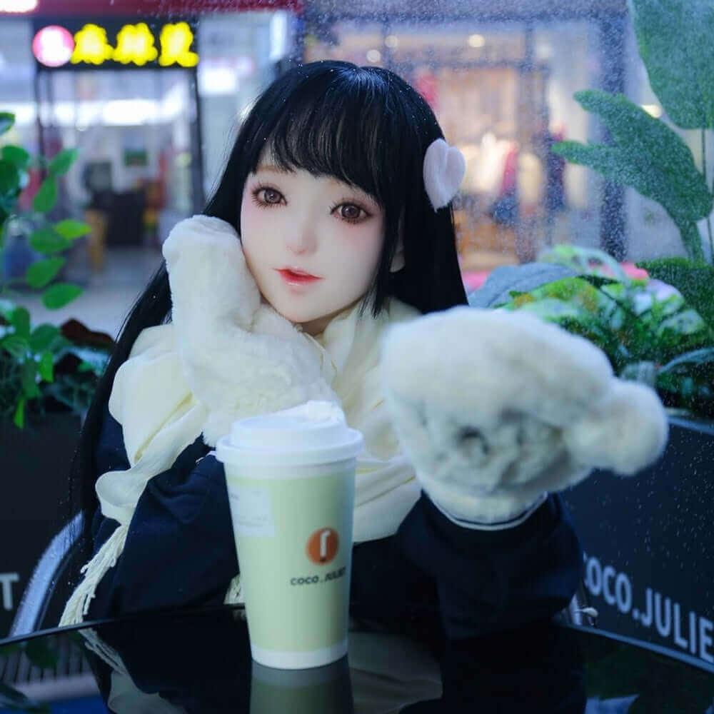 163cm Qing 1:1 Scale Silicone/TPE Large Breast Sex Doll