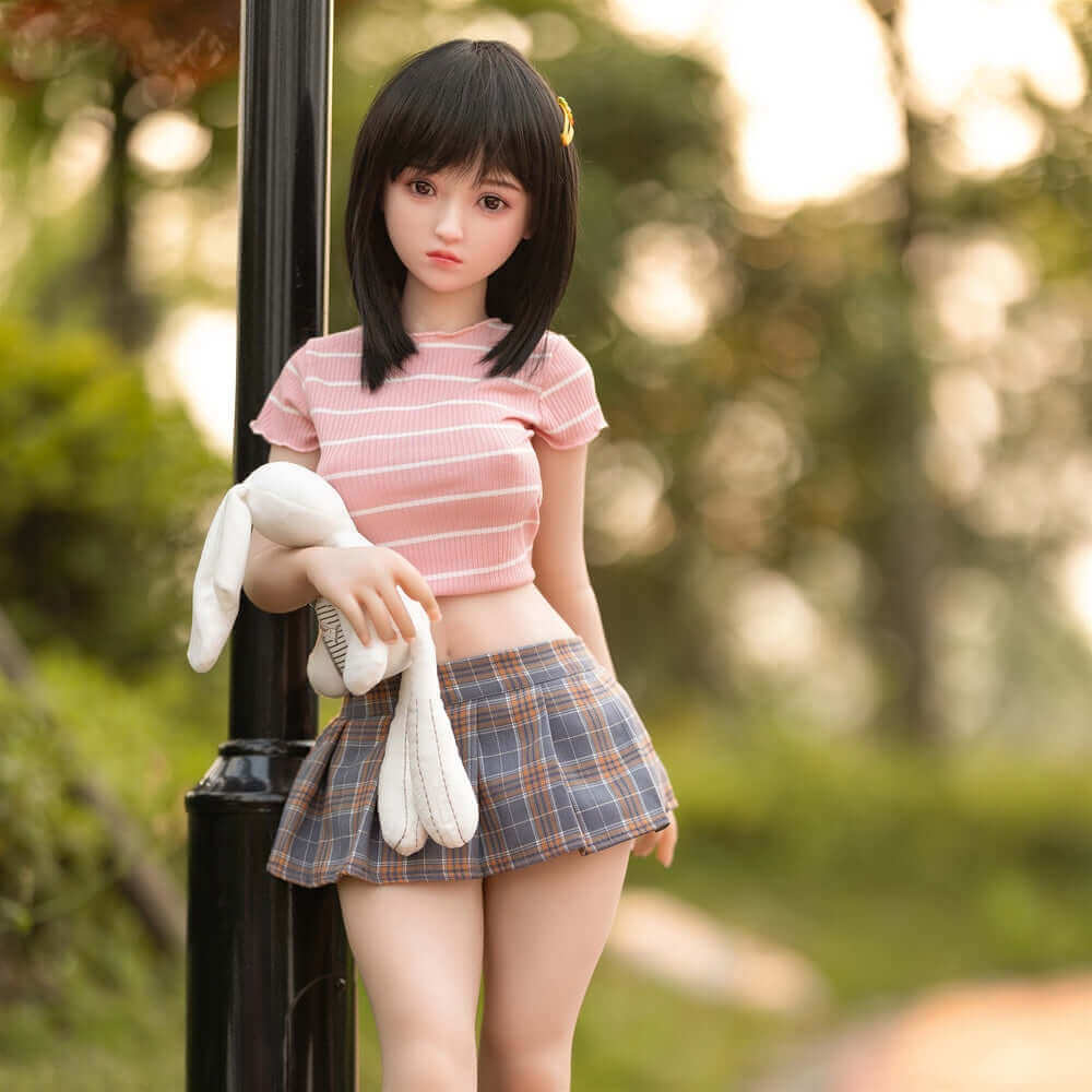 123cm Lian 1:1 Scale Silicone/TPE Large Breast Action Figure Doll