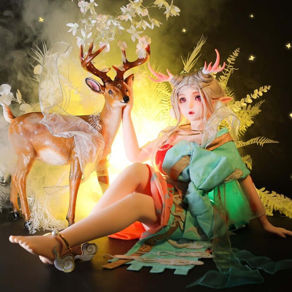 145cm Yaoyao 1:1 Scale Silicone/TPE Game Series Action Figure