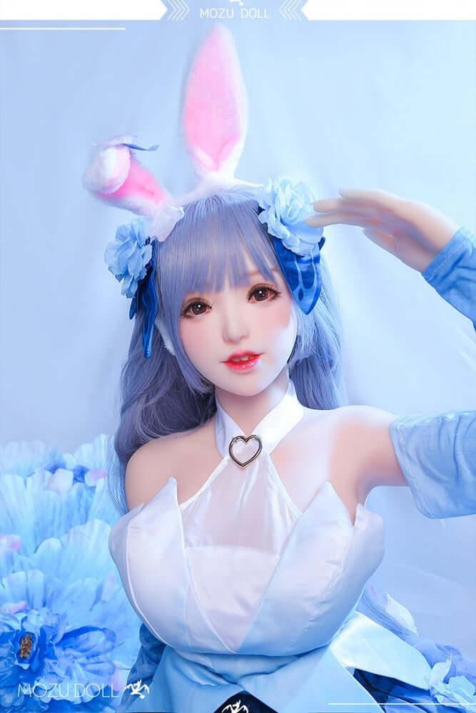 145cm Flora 1:1 Scale Silicone/TPE Large Breast Sex Doll