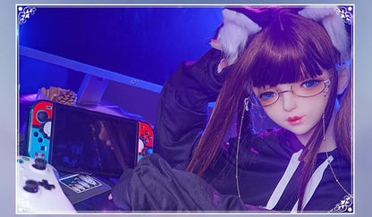 145cm Black Cat 2.0 1:1 Scale Silicone/TPE Small Breast Sex Doll