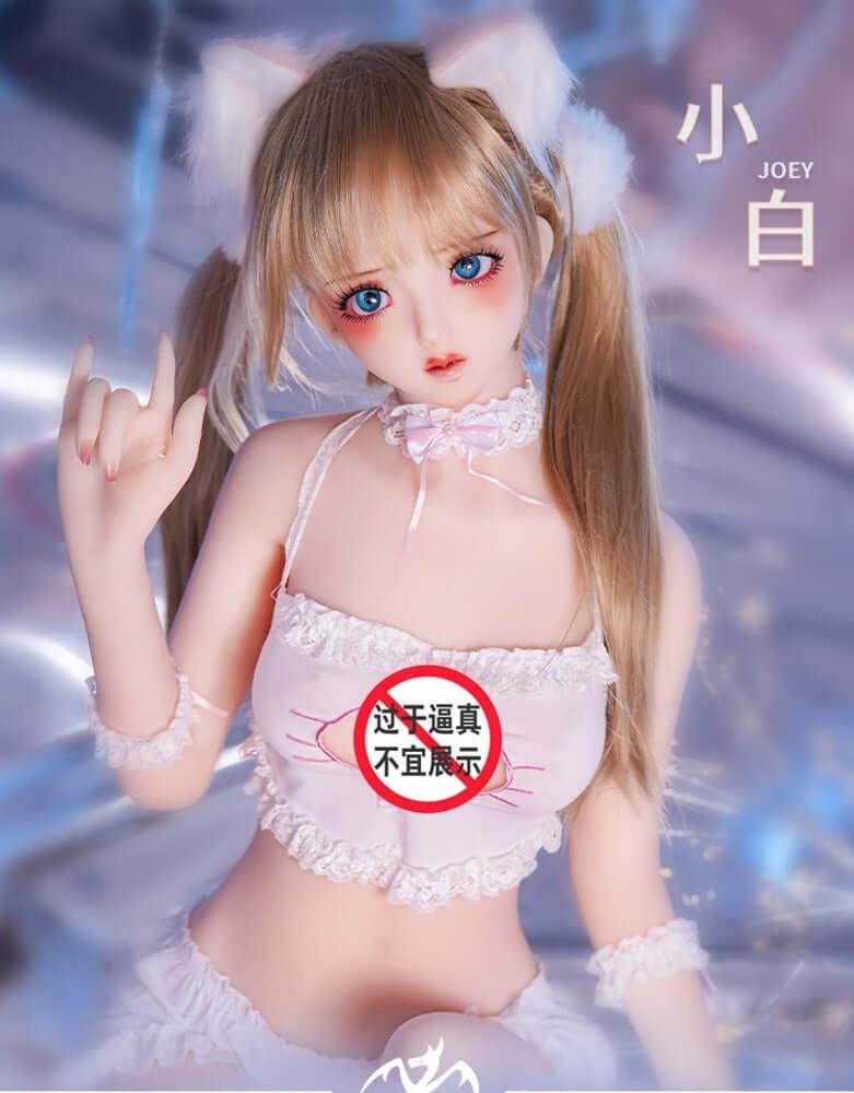 145cm White 1:1 Scale Silicone/TPE Large Breast Sex Doll