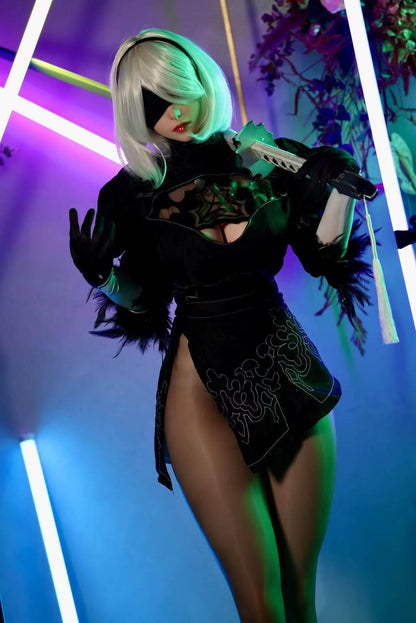 163cm 2Baby 1:1 Scale Silicone Realistic Action Figure Sex Doll