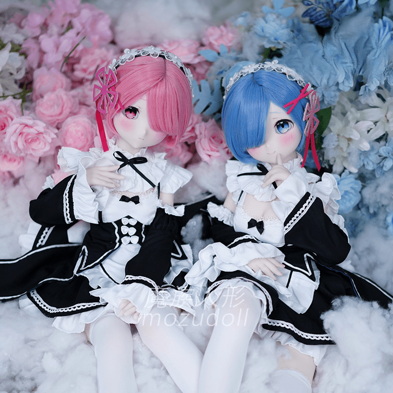 85cm Rem &amp; Ram Anime Action Figures Sex Doll