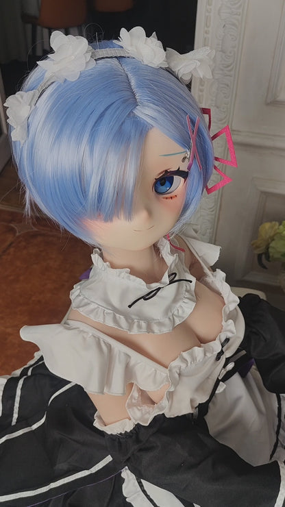 123cm Rem 1:2 Scale Re:Zero Anime Series Action Figure Sex Doll