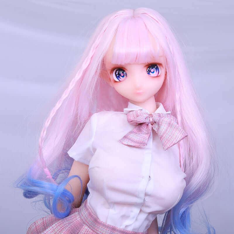 60cm Peach Action Figures Doll (Wig)