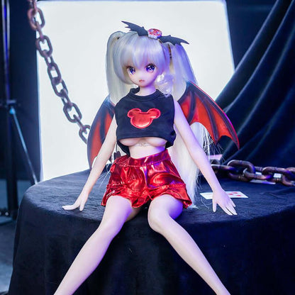 60cm Devil Action Figure Doll Anime Series (Wig)