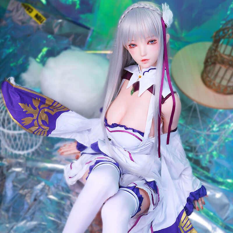 163cm Emilia Re:Zero Series 1:1 Scale Anime Series Action Figure