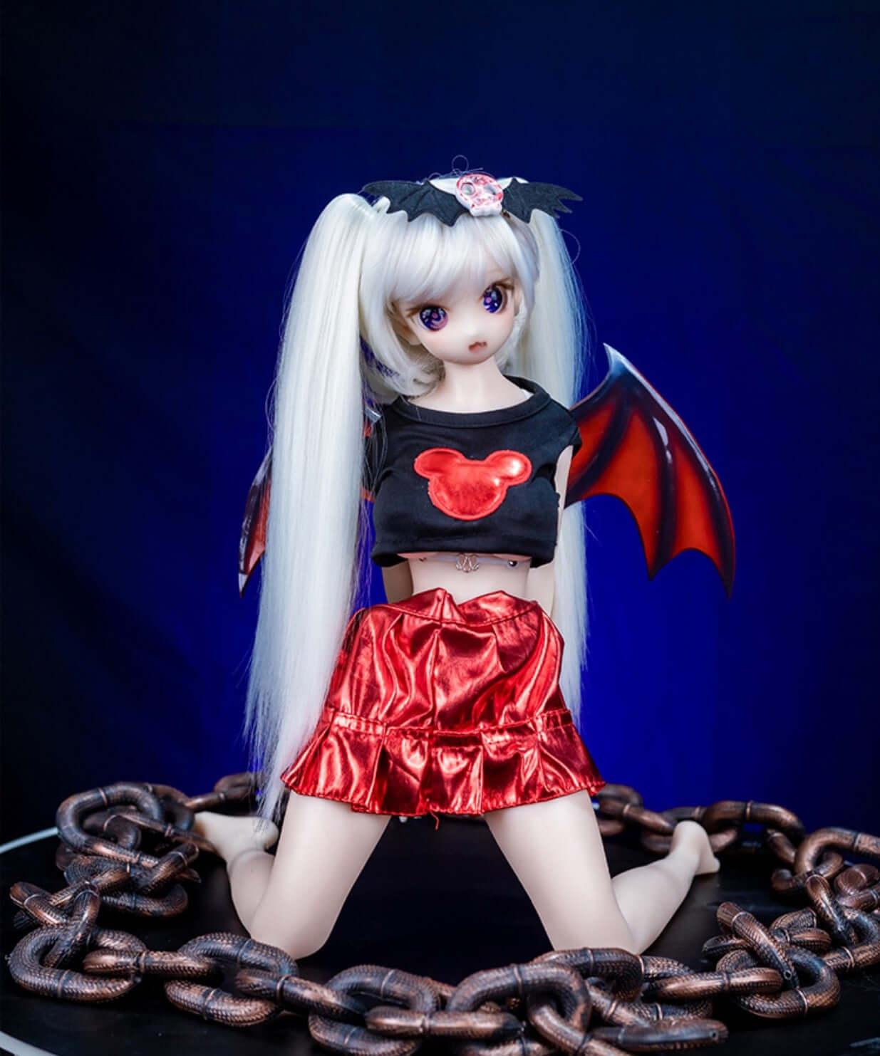 60cm Devil Action Figure Doll Anime Series (Wig)